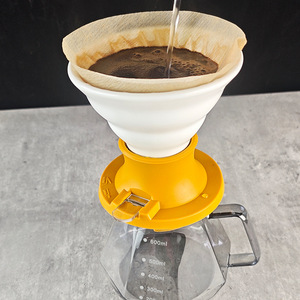 Tasse à café en céramique multicolore pour infusion manuelle, filtre à café en céramique, tasse à café manuelle en céramique pour infusion par goutte à goutte - Product Image 3