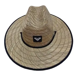 Соломенная шляпа с защитой от солнца, Пляжная Панама для отдыха на море, летняя Панама в европейском и американском стиле