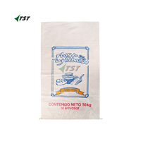 100 kg, 50 kg, 25 kg zakken van polypropyleen raffia voor graan, maïs, rijst
