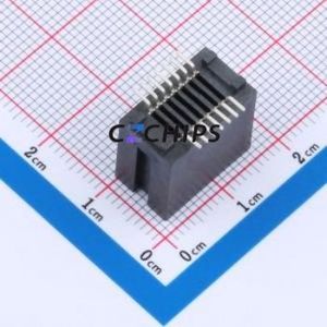 HEV14LP03BK Gold Finger Connector SMD,P=1.27mm Connector ( Connector Type: EDGE SLOT )( Pitch: 1.27mm )( Total PIN Count: 14P ) - Product Image 2