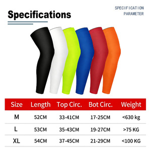 Manchon de compression personnalisé avec logo IDEA GIFT pour le fitness, la course à pied et les sports, respirant, pour femmes, en spandex, avec genouillères antidérapantes. - Product Image 4