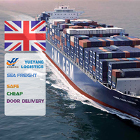 Service d'expédition maritime économique de Chine vers Londres, Royaume-Uni, livraison porte-à-porte en conteneur maritime, fret DDP, sans frais cachés