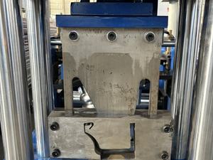 Hoge Kwaliteit Gebruikte Quad Goot Rolvormmachine Dakstap Staal Gekleurde Stalen Tegel Plc Controlesysteem Met Motorkern - Product Image 6