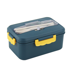 Giá tốt nhất thép không gỉ Bento Lunchbox đưa ra container thực phẩm với thuận tiện mang theo xử lý - Product Image 5