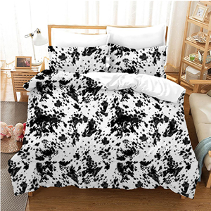Housse de couette personnalisée/en gros, style occidental, super douce, confortable, chic, légère, avec fermeture éclair - Product Image 3