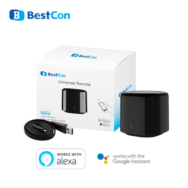 Bolian RM4C Mini IR Wi-Fi USB PC Universal Remote Control for Smart Home and TV