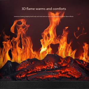 Calefacción portátil independiente de pie calentador eléctrico espacio estufa <span class=keywords><strong>chimenea</strong></span> <span class=keywords><strong>con</strong></span> <span class=keywords><strong>patas</strong></span> - Product Image 3