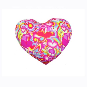 Cuscini e Divanetti a Sacchetto Morbidi in Peluche Rosa a Forma di Cuore per Meditazione, Coppie e Arredamento Domestico - OEM - Product Image 5