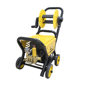 <span class=keywords><strong>Nettoyeur</strong></span> <span class=keywords><strong>haute</strong></span> <span class=keywords><strong>pression</strong></span> électrique portable <span class=keywords><strong>monophasé</strong></span> 220V 3000W, 4 roues, 100 bars, <span class=keywords><strong>nettoyeur</strong></span> de voiture, jet d'égout pour optique, état neuf - Product Image 1