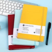 Carnets de notes A5 à couverture rigide en cuir PU, personnalisables, les plus vendus en 2026, pour la planification scolaire et les affaires