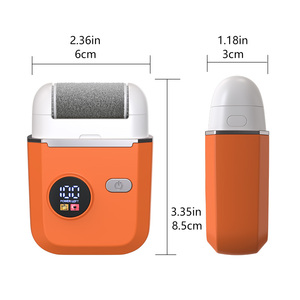 Lime à pieds électrique compacte et facile à transporter, élimine les peaux mortes, les callosités et les talons épais, laissant les talons lisses - Product Image 2