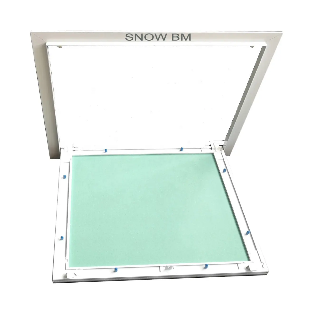 لوحة وصول من الألومنيوم طراز Snow Bm مللي متر 600 × 600 ملم لإصلاح فحص تكييف الهواء