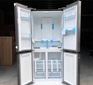 Cross-Door 4-Door Household <b>Refrigerator</b> With Water Dispenser 591LLarge Capacity No Frost - Factory Direct Wholesale Price Cross - Product Image 5