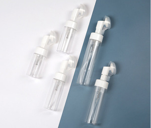 Bán Buôn Vòng Tay Xà Phòng Sữa Rửa Mặt Bơm 100Ml 120Ml 150Ml Chai Trong Suốt Với Bàn Chải Silicone 42 410 Cho Rửa Mặt - Product Image 5