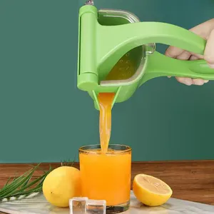 Plastic Orange Juice Maker Fruit Hand Squeeze Juicer e Manual Citrus Extractor dropshipping Fornecedores chineses