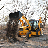 Cina 6 Ton Loader Backhoe kompak 4wd Backhoe Excavator Loader