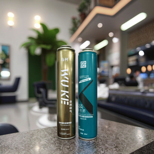 לוגו tinplate להתאמה אישית פחיות תרסיס שיער קיצוני עם יישום כימי-פרטי תווית חזק - Product Image 1