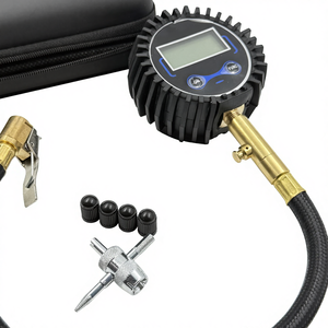 Medidor <span class=keywords><strong>Digital</strong></span> de Pressão de Pneus KAISHENG com Display LCD, Acessórios para Compressor de Ar para Veículos Off-Road, Mangueira Flexível - Product Image 3