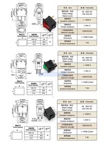 Ship Type shape Switch Rocker Kcd1 2 Levels 2 feet 3 feet 4 feet 3 levels 3 feet 3 levels - Product Image 2