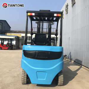 Pengiriman Gratis Forklift Listrik Baterai Lithium 2 Ton 3 Ton Desain Kompak Laris untuk Gudang Kecil - Product Image 4