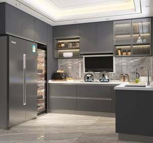 ตู้ครัวไม้จริง ดีไซน์หรูหราทันสมัย ผลิตตามสั่ง HUIPINJU - Product Image 2