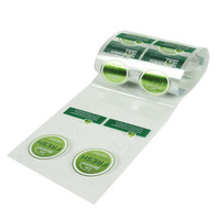 Étiquettes personnalisées pour emballages, impression numérique, autocollants transparents en PVC/PET imperméables, découpés à la forme, pour bouteilles en verre