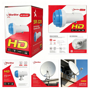 Receptor de Banda Ku 1080P, LNB Universal para Satélite, Receptor de TV Satelital 1080P, Banda Ku Universal - Product Image 3