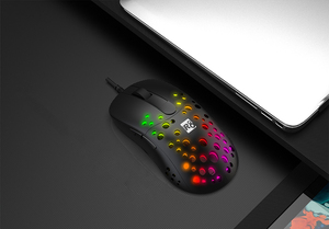 <span class=keywords><strong>Souris</strong></span> <span class=keywords><strong>gamer</strong></span> R8 Brand Factory Wholesale, DPI contrôlable, Honey Hole, 6D, avec éclairage LED RVB - Product Image 4