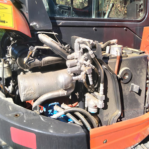 Miniexcavadora Hidráulica Usada <span class=keywords><strong>Kubota</strong></span> U35 de 3.5 Toneladas, Fabricada en Japón, Modelo U35-4 con Brazo Desplazable, Certificación EPA y CE, Motor <span class=keywords><strong>Kubota</strong></span>, Cabina Cerrada, a Buen Precio - Product Image 5