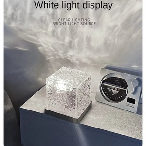 Lámpara USB <span class=keywords><strong>Aurora</strong></span> <span class=keywords><strong>Boreal</strong></span>, <span class=keywords><strong>Proyector</strong></span> Nocturno LED Multicolor con Patrón Dinámico <span class=keywords><strong>de</strong></span> Ondas Oceánicas y Ondas <span class=keywords><strong>de</strong></span> Agua para Decoración <span class=keywords><strong>de</strong></span> Dormitorio, Cuadrado - Product Image 3