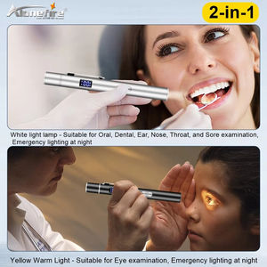 Linterna LED 2 en 1, Blanca y Amarilla, Recargable por USB, Mini Linterna <span class=keywords><strong>de</strong></span> Bolsillo, Lámpara <span class=keywords><strong>de</strong></span> Emergencia para Viajes, Trabajo, Chequeo <span class=keywords><strong>de</strong></span> Pupilas, Linterna para Médicos - Product Image 4
