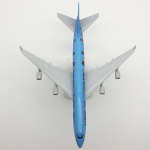 Modèle d'<span class=keywords><strong>avion</strong></span> en alliage <span class=keywords><strong>747</strong></span> de 20 cm de Corée du Sud, <span class=keywords><strong>avion</strong></span> de passagers avec train d'atterrissage - Product Image 4