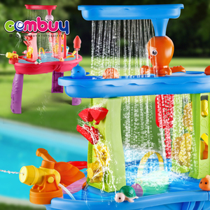 Bureau d'assemblage d'été en plein air jouets <span class=keywords><strong>table</strong></span> de jeu d'<span class=keywords><strong>eau</strong></span> de sable pour enfants - Product Image 4
