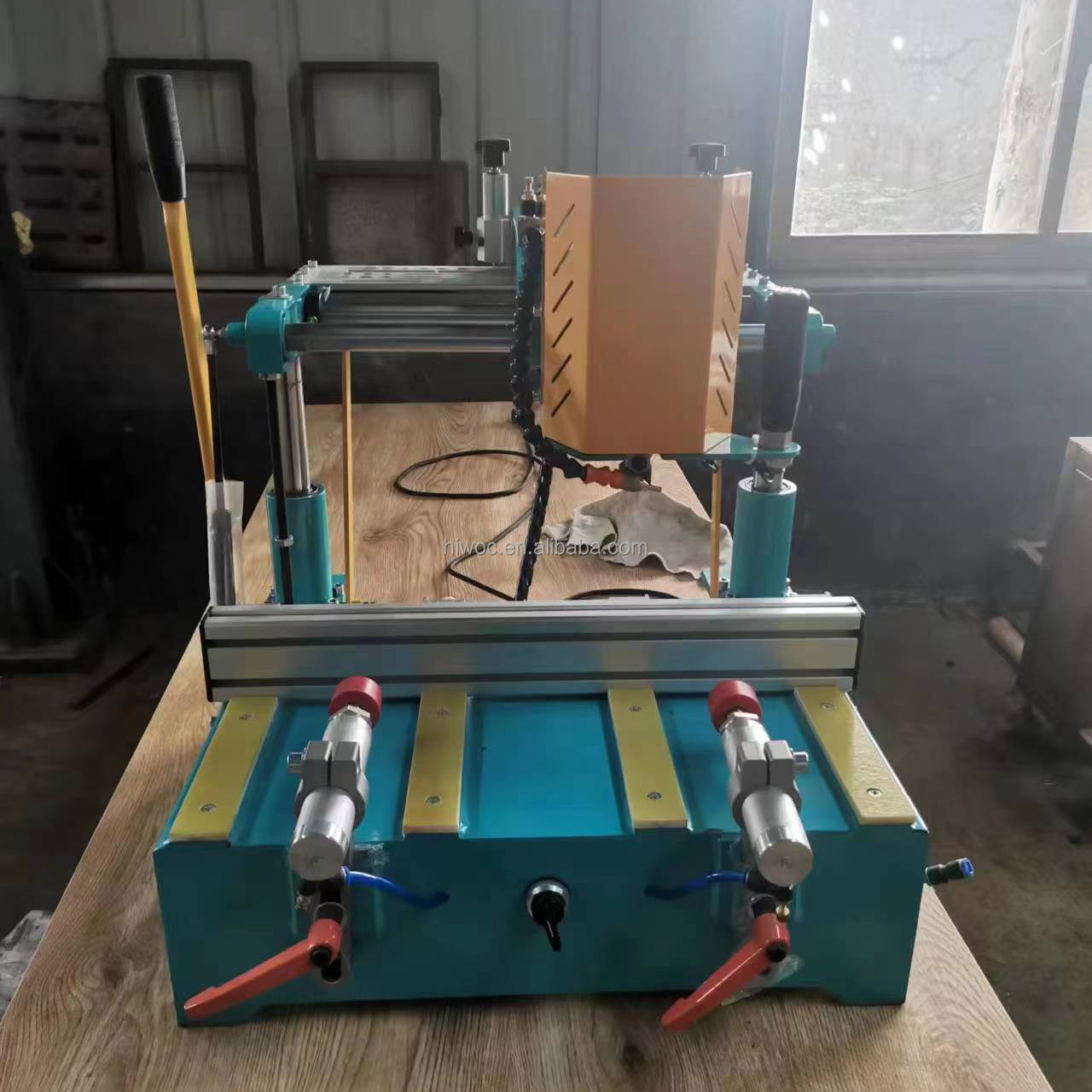 Factory directly sales good price cheap portable aluminum copy drilling machine/ aluminum window hardware copy router