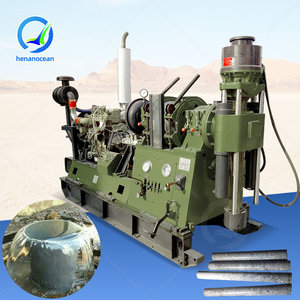 Prix des foreuses géothermiques rotatives hydrauliques OCEAN, profondeur 300m 600m, machine de forage pétrolier - Product Image 1