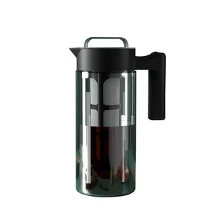 ODM OEM Factory Cold Brew Coffee Maker High Borosilicate Glass Household Glass Ice Coffee Cold Brew