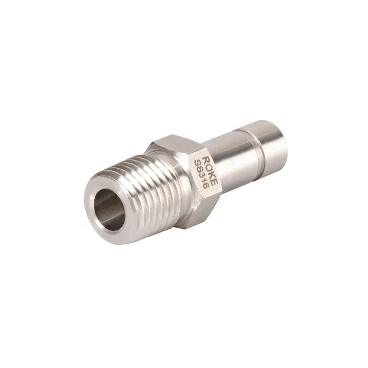 Rohrverbindungsbau 2 mm bis 38 mm Edelstahl-Verpressungsrohrverbindungsbau metrische Stammadapter