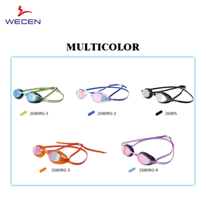 La competencia profesional gafas deportivas anti-niebla protectoras UV PC lente gafas de natación de carreras - Product Image 5