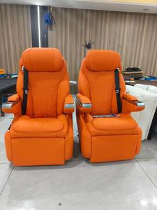 エアロシート星空ラグジュアリーVIPレザー防水ソファベッド メルセデス・ベンツVクラス/V250/VITO/ヴェルファイア/ハイエース スプリンターバン用 - Product Image 2