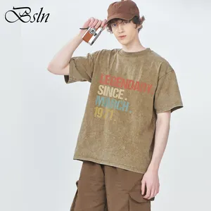 OEM Girls Plus Size Custom Logo Washed T Shirt Women's Cotton Embroidery Batik Unisex T-shirts