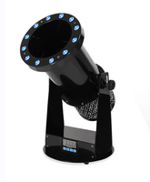 Canon à confettis LED RGB électrique, machine à souffler, effet lumineux de scène DMX pour les mariages et les discothèques, fournitures de fête