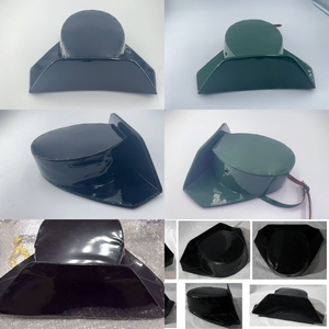 Gorra Tricornio de la <span class=keywords><strong>Guardia</strong></span> <span class=keywords><strong>Civil</strong></span> Española de Alta Calidad, Personalizada, de Cuero Patentado Profesional, Directo de Fábrica - Product Image 3