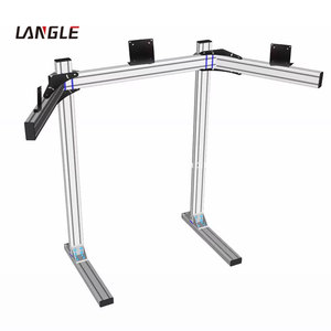 Hoàn Chỉnh Thiết Lập Mô Phỏng Trò Chơi Đua Buồng Lái Tất Cả Các Nhôm Hợp Kim Lái Xe Ghế Khung Ghế Bàn Đạp Trò Chơi Máy Đua Mô Phỏng - Product Image 6