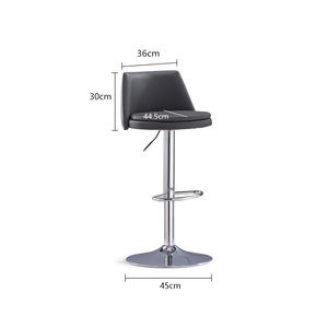 Établi à dossier bas de bonne qualité pour le bureau/tabouret de poste de travail avec repose-pieds HY6006H - Product Image 4