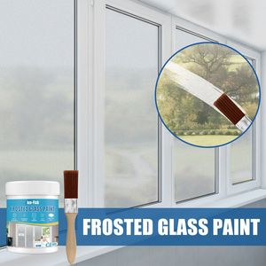 <span class=keywords><strong>Peinture</strong></span> <span class=keywords><strong>acrylique</strong></span> givrée pour verre, revêtement liquide pour fenêtre, porte, occultant, anti-lumière, opaque pour meubles - Product Image 6