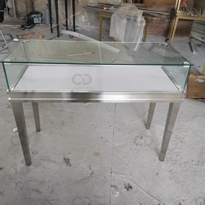 Özel cep telefonu raf mağaza vitrini sayaç modeli kare ekran kabine Metal takı standart vitrinin - Product Image 4