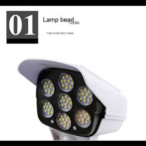 Lámpara Solar de Jardín con Sensor de Movimiento, 84 LED, 3 Modos de Iluminación, Impermeable IP65, Carga Exterior - Product Image 5