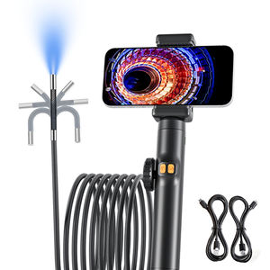 Caméra d'inspection endoscopique pour serpentins avec 8 lumières LED pour smartphones Android et iOS (iPhone, iPad, Samsung) - Product Image 1
