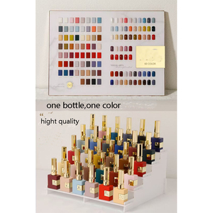 Ensemble de vernis à ongles en gel UV 60 couleurs, un flacon par couleur, sans odeur, gel à retirer par trempage pour salon - Product Image 5