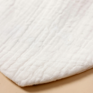 Babero de Bebé de una Pieza de 24x25cm, 6 Capas de Muselina de Algodón, Suave y Absorbente, Diseño de Bandana con Forma de Pétalo y Patrón de Plantas - Product Image 6